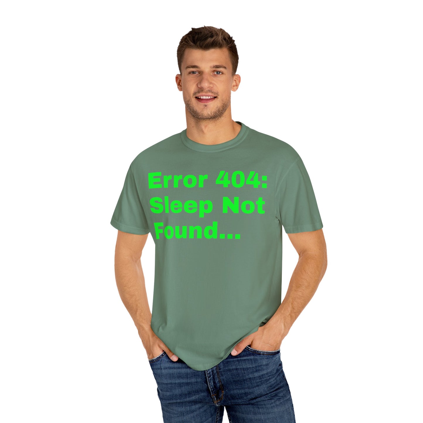 Error 404: Sleep Not Found Unisex T-shirt