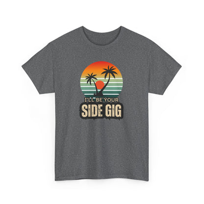 Ocean Palm Tree T-shirt - 'This Is My Side Gig' Tee
