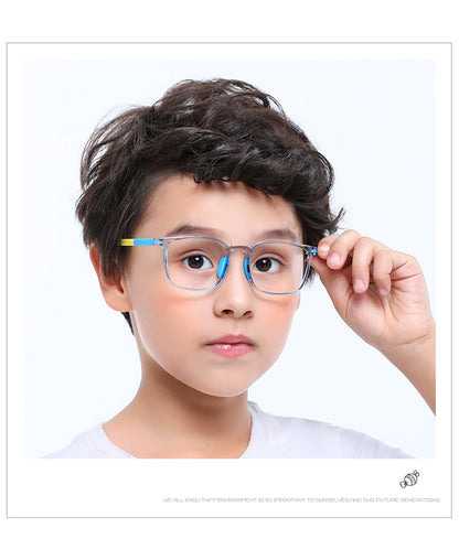 Two-color Ultra-light Blue Light With Myopia Glasses Frame