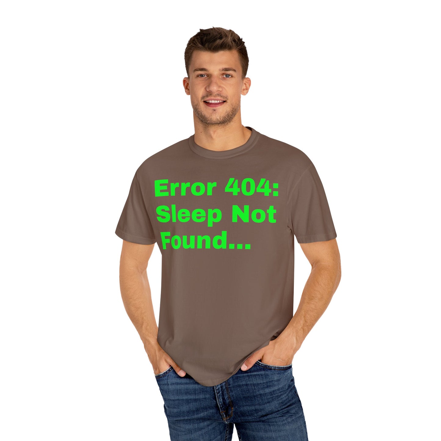 Error 404: Sleep Not Found Unisex T-shirt